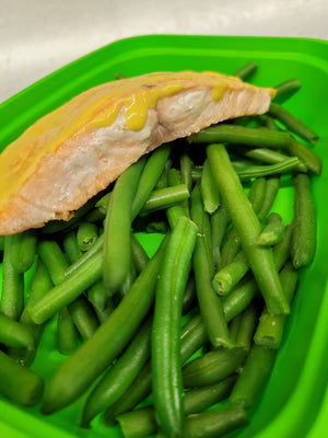 salmon and green beans  best meal delivery