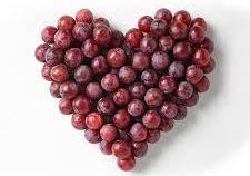 grapes in a heart shape  best meal delivery